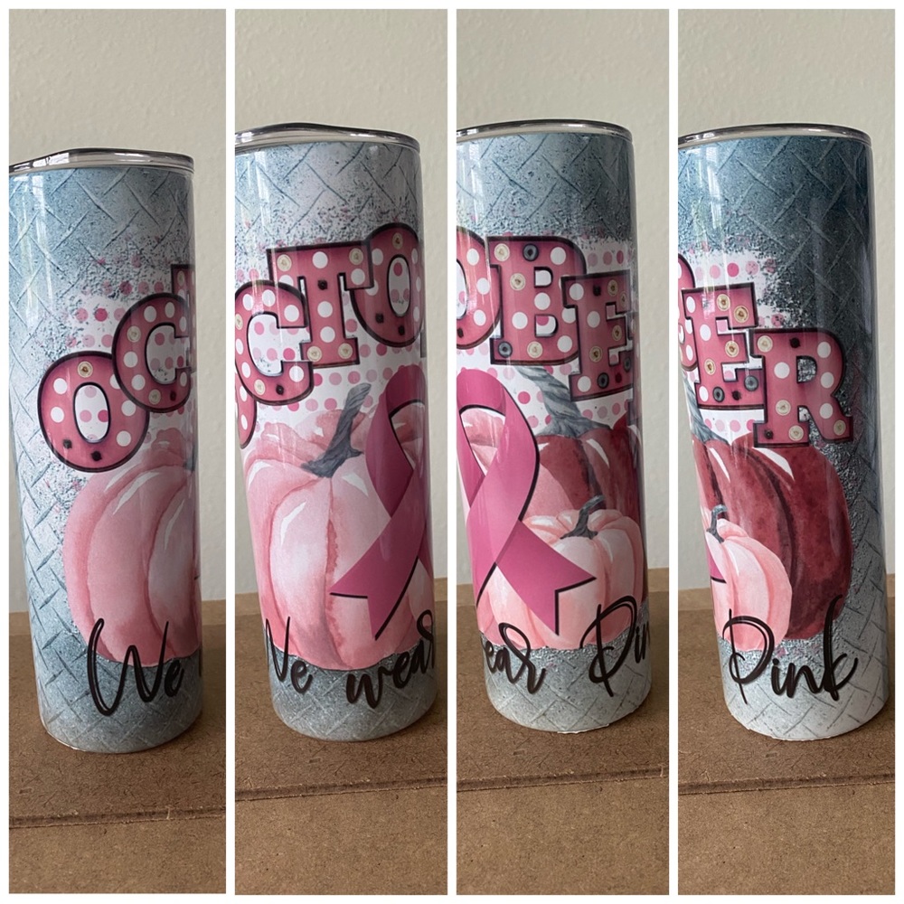 Breast Cancer Awareness Tumbler